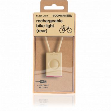 Bookman Block USB-achterlicht voor de fiets