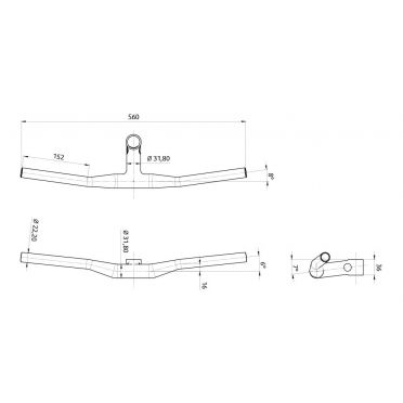 Schindelhauer - Stuur + Stuurpen Combination