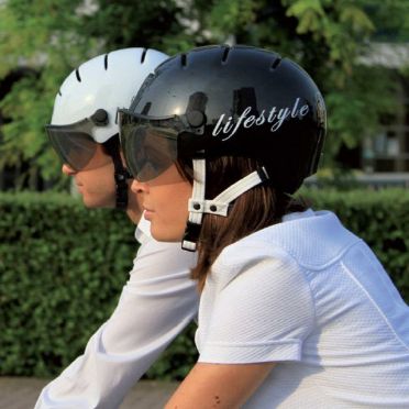 Donker smoke vizier voor Kask Urban Lifestyle helm