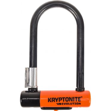 Kryptonite Evolution Mini 7U fietsslot met KryptoFlex kabel