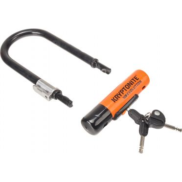 Kryptonite Evolution Mini 7U fietsslot met KryptoFlex kabel
