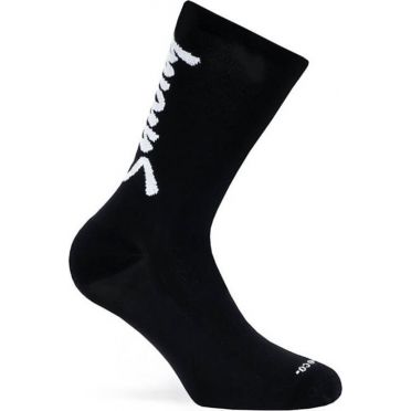 Paar Pacific & Co fietssokken - Stay strong - Zwart