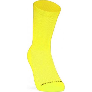 Paar Pacific & Co fietssokken - Stay strong - Geel