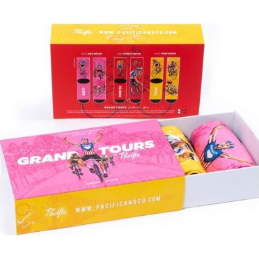 Pak Pacific & Co fietssokken - Grand Tours Pack