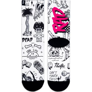 Paar Pacific & Co fietssokken - Rad