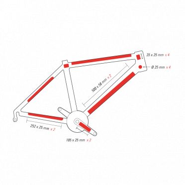 Zefal Skin Armor L -Bike Frame Protection