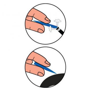 Set van 3 Velox bandenlichters met ontluchtings-pin