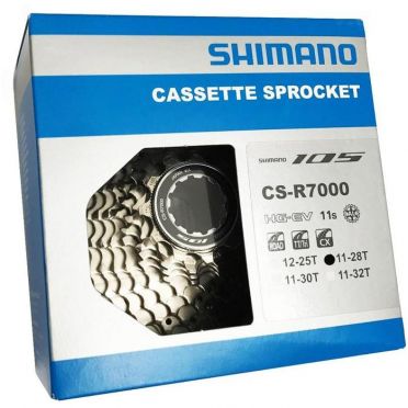 Shimano 105 CS-R7000 cassette voor fietsen met 11 versnellingen