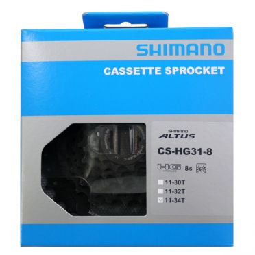 Shimano Altus HG31 cassette voor 8-versnellingsfiets