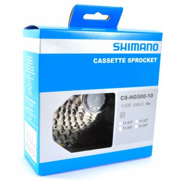 Shimano Tiagra CS-HG500 cassette voor fietsen met 10 versnellingen