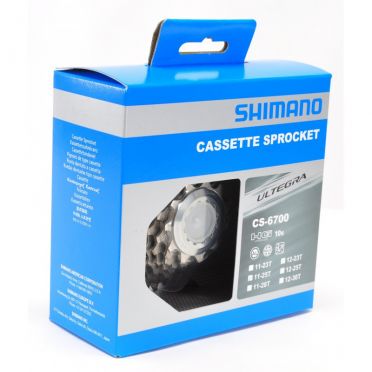 Shimano Ultegra CS-6700 cassette voor fietsen met 10 versnellingen