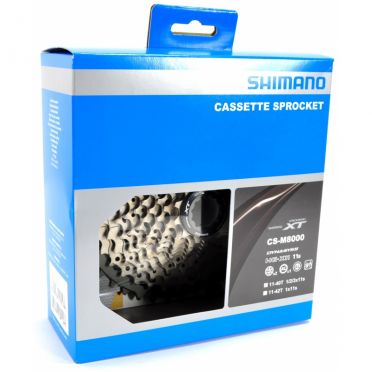 Shimano XT CS-M8000 cassette voor fietsen met 11 versnellingen