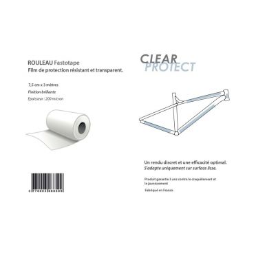 Fastotape beschermende rol glanzende afwerking