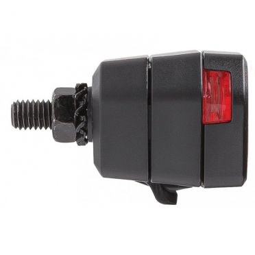 Axa Juno 50 mm accu achterlicht voor fietsbagagedrager