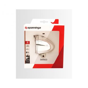 Spanninga Swingo XB voorlicht op batterijen voor fietsen