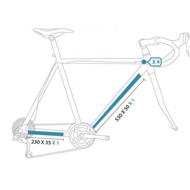 Clear Protect glanzende framebescherming