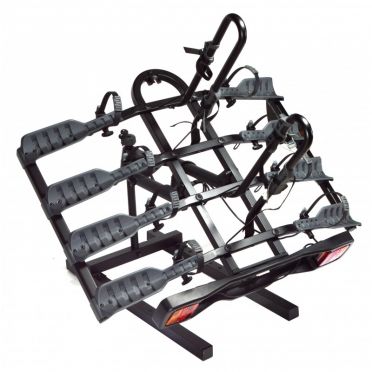 Fietsenrek op PNA-koppeling voor 4 fietsen