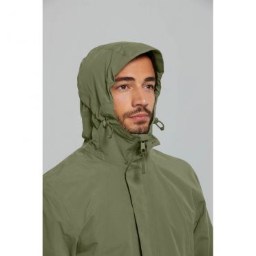 Basil Mosse herenregenparka