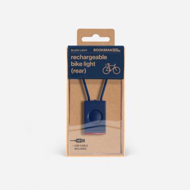 Bookman Block USB-achterlicht voor de fiets