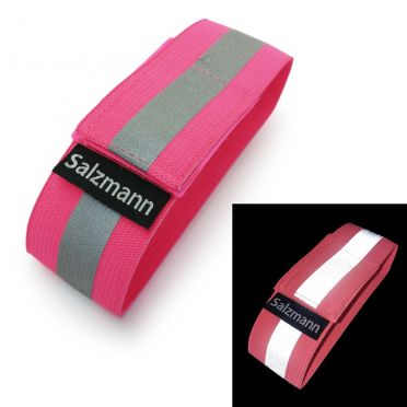 Salzmann - Pink reflective armbands