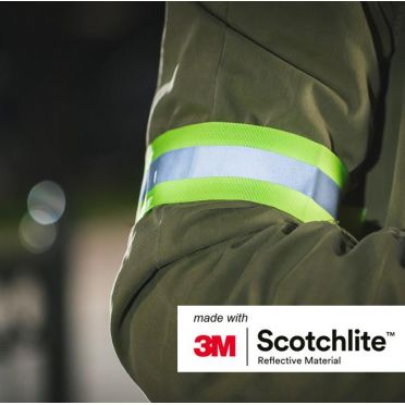 Paar Salzmann fluorescerende roze reflecterende armbanden