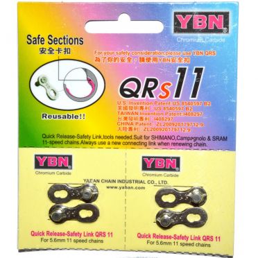 YBN - Pair of quick link for 11 speed bike chain