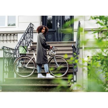 Ortlieb Up-Town Rack City achterfietsmand om op de bagagedrager te bevestigen