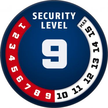 Abus 8808C gecodeerd fietskettingslot