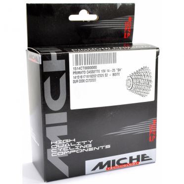 Miche 10 speed cassette Primato 14/25 compatibel Shimano