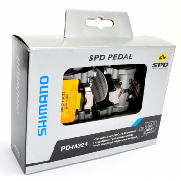 Shimano Alivio PD-M324 SPD platte/automatische pedalen