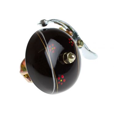 Handbeschilderde Japanse kraanvogel fietsbel