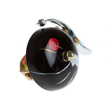 Handbeschilderde Japanse kraanvogel fietsbel