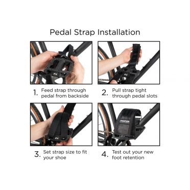 Gates-pedalen + Fyxation-riemen