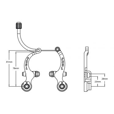 Paul Component Minimoto remklauw