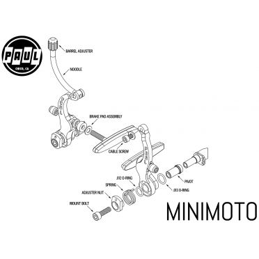 Paul Component Minimoto remklauw
