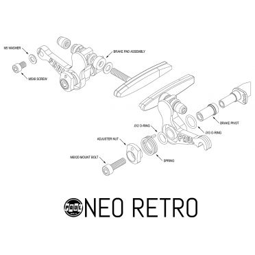 Paul Component Neo-Retro remklauw