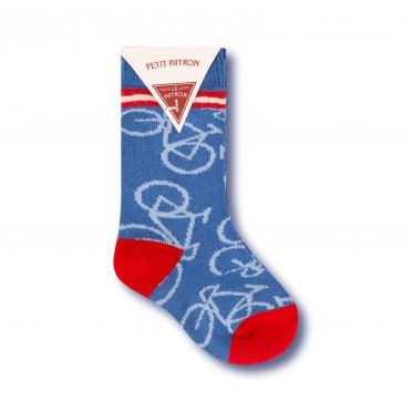 Le Patron fietssokken voor baby's - Fiets