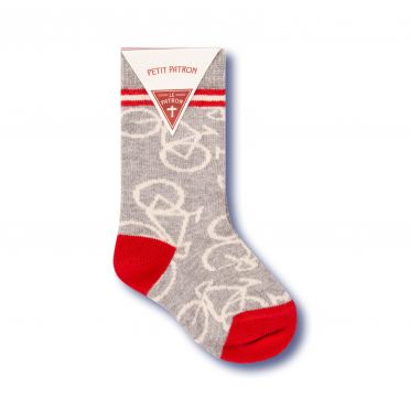 Le Patron fietssokken voor baby's - Fiets