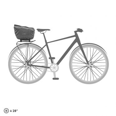 Ortlieb Trunk-Bag RC Urban achterfietstas om op bagagedrager te bevestigen