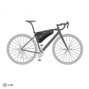 Ortlieb Frame-Pack RC frametas Zwart