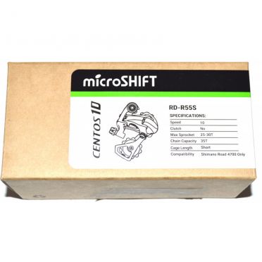 Microshift achterderailleur 10 speed kleine kooi DM 35T Centos
