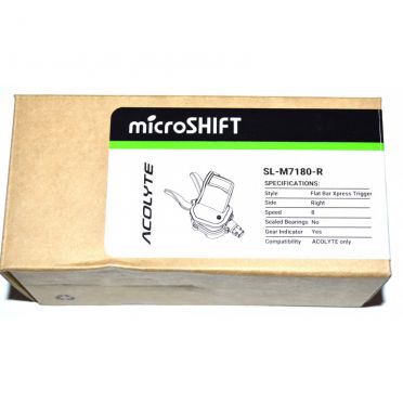Microshift 8-speed rechte MTB-shifter Acolyte