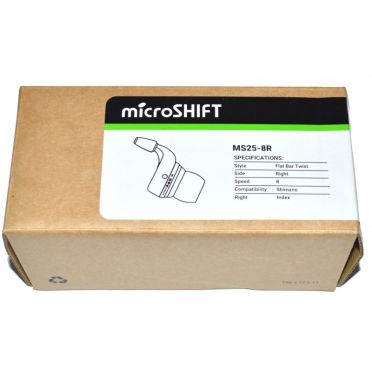 Microshift 8-speed rechtsdraaiende shifter MS25