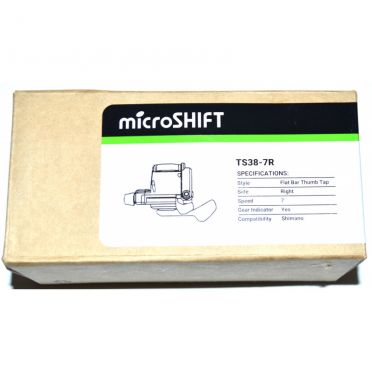 Microshift 7-speed rechte MTB-shifter TS38