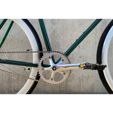 In Fine Cycles Fixie-Singlespeed Jaguar Green