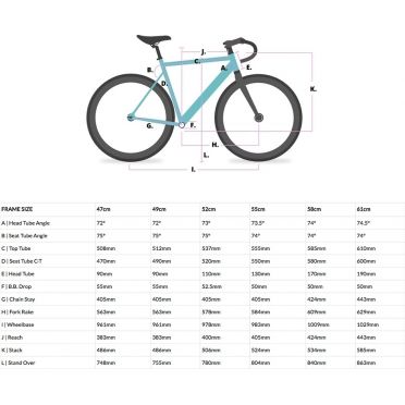 Fixiefiets / Singlespeed 6KU Track Zwart