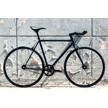 Fixie-/singlespeedfiets State Bicycle - 4130 - Matzwart