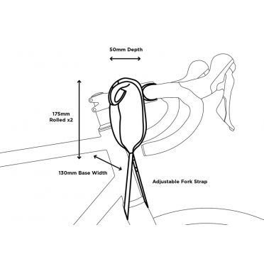 Restrap Tech Bag stuurtas