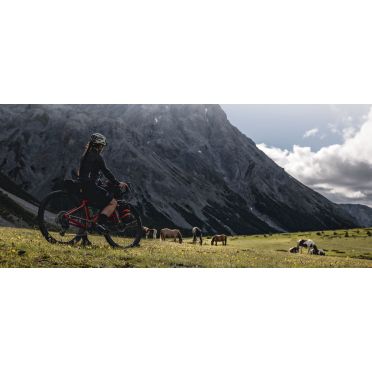 Zadeltas met riempje