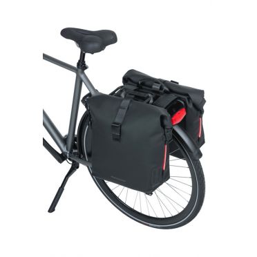Basil SoHo LED dubbele fietstas 41L